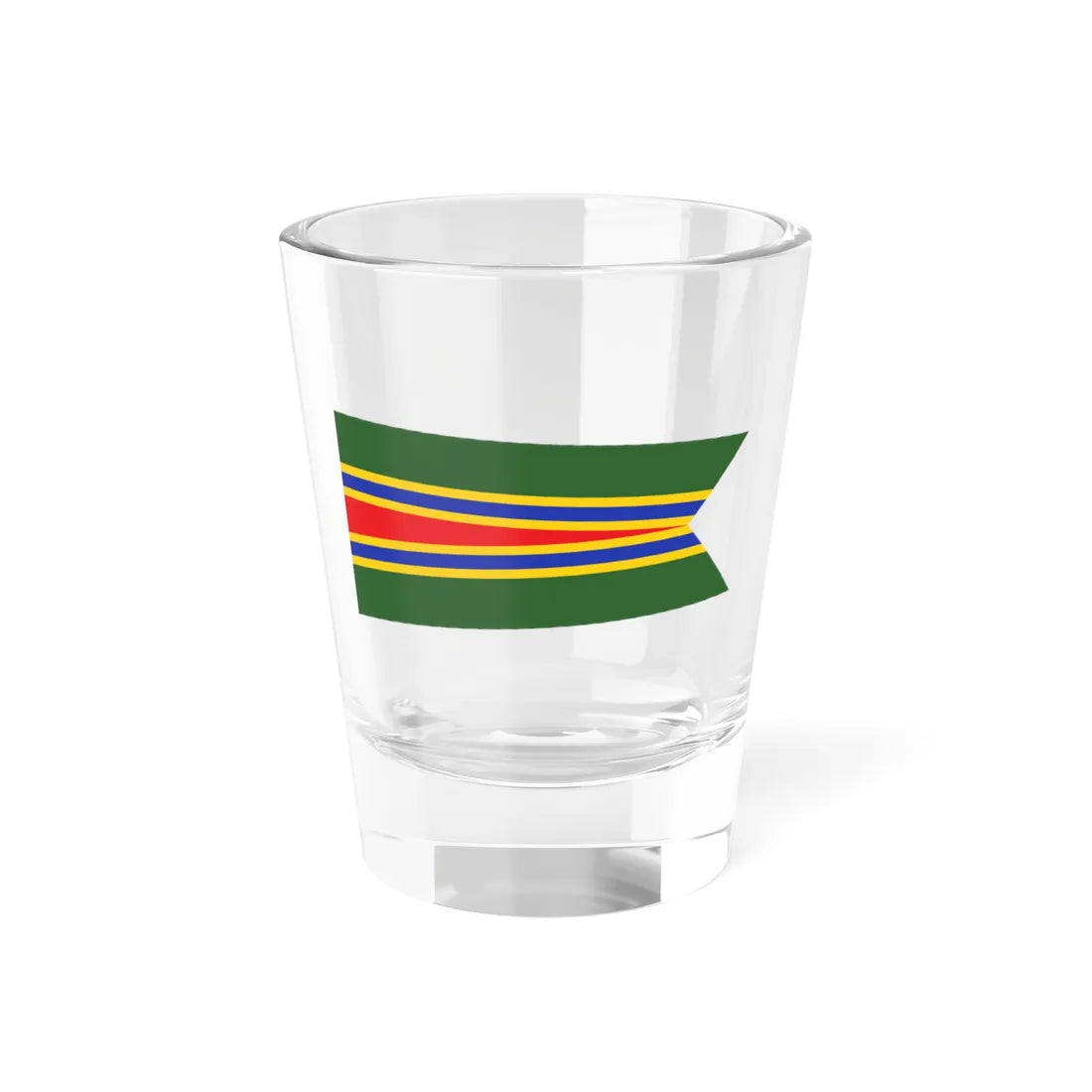 USNavyMeritoriousUnitCommendationPennant (United States) Shot Glass 1.5oz 1.5oz - Go Mug Yourself
