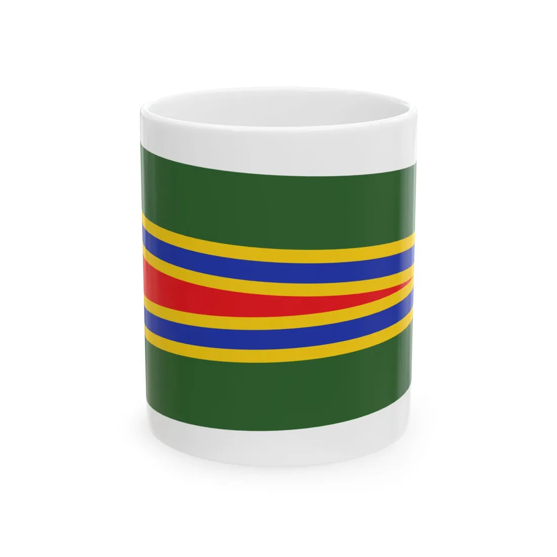 USNavyMeritoriousUnitCommendationPennant (United States) White Coffee Mug 11oz - Go Mug Yourself