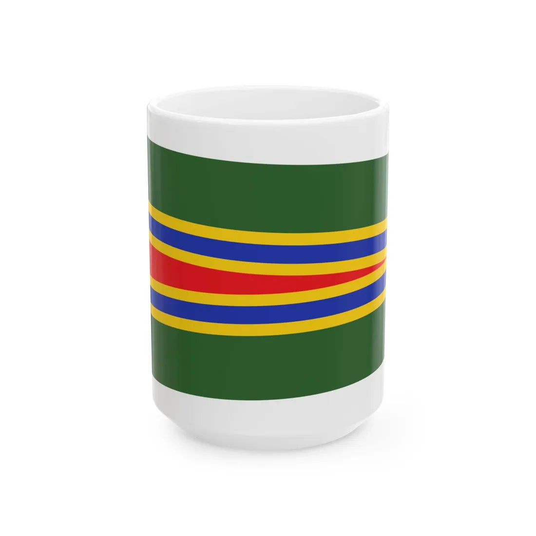 USNavyMeritoriousUnitCommendationPennant (United States) White Coffee Mug 15oz - Go Mug Yourself