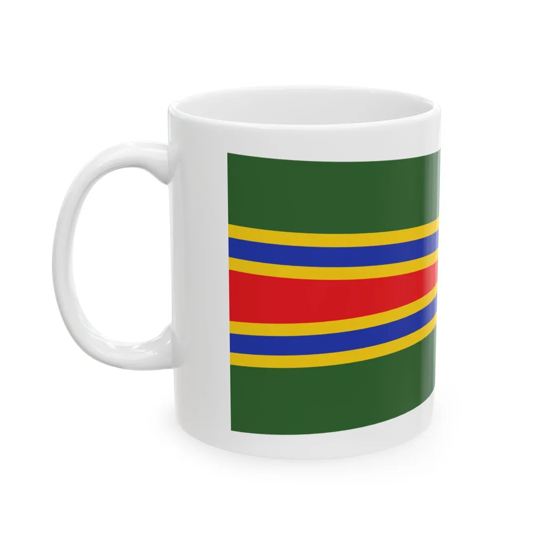 USNavyMeritoriousUnitCommendationPennant (United States) White Coffee Mug - Go Mug Yourself