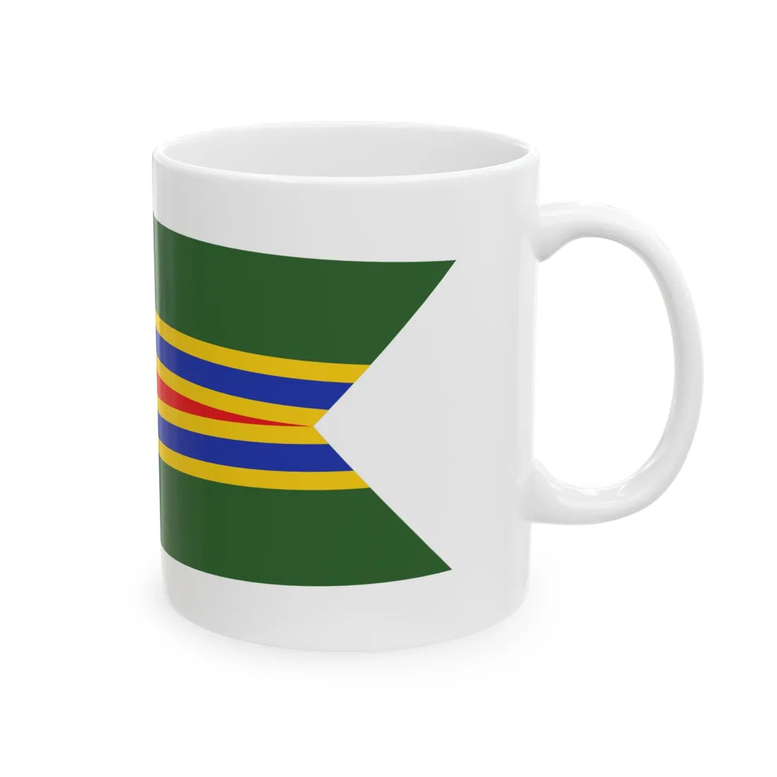 USNavyMeritoriousUnitCommendationPennant (United States) White Coffee Mug - Go Mug Yourself