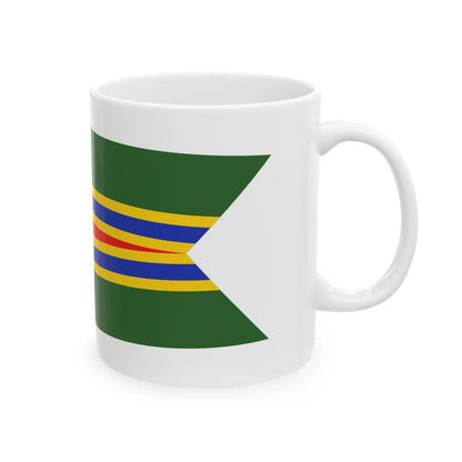 USNavyMeritoriousUnitCommendationPennant (United States) White Coffee Mug - Go Mug Yourself