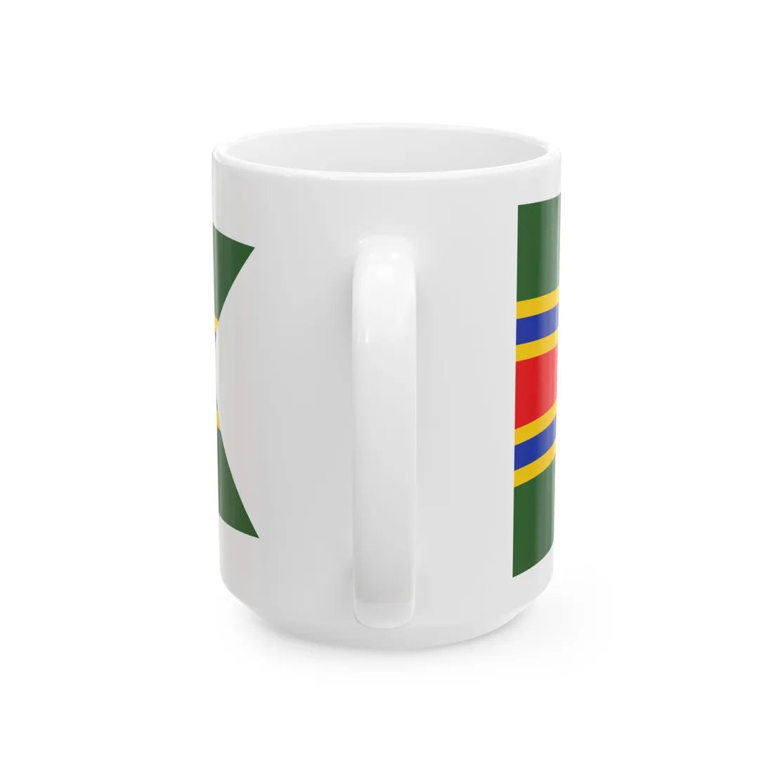 USNavyMeritoriousUnitCommendationPennant (United States) White Coffee Mug - Go Mug Yourself