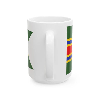 USNavyMeritoriousUnitCommendationPennant (United States) White Coffee Mug - Go Mug Yourself