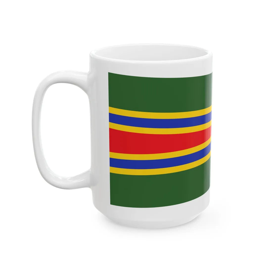 USNavyMeritoriousUnitCommendationPennant (United States) White Coffee Mug - Go Mug Yourself