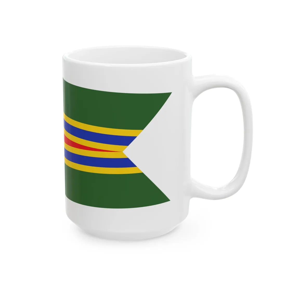 USNavyMeritoriousUnitCommendationPennant (United States) White Coffee Mug - Go Mug Yourself