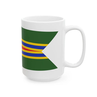USNavyMeritoriousUnitCommendationPennant (United States) White Coffee Mug - Go Mug Yourself