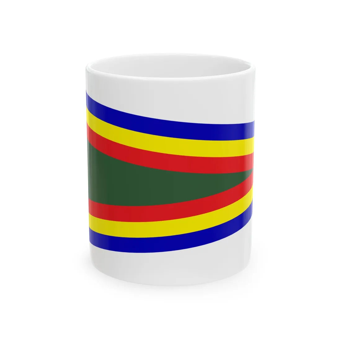 USNavyUnitCommendationPennant (United States) White Coffee Mug 11oz - Go Mug Yourself