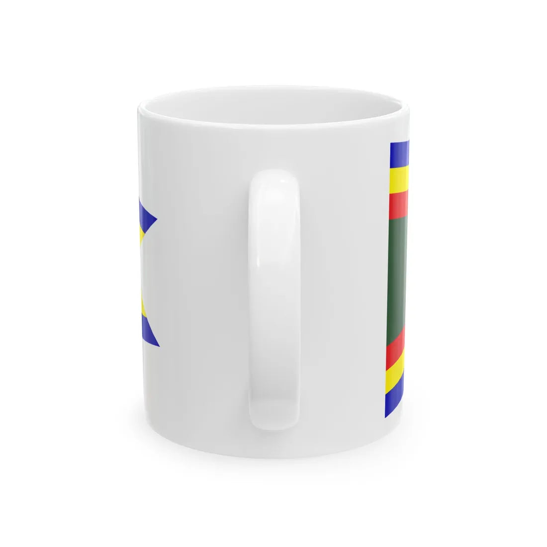 USNavyUnitCommendationPennant (United States) White Coffee Mug - Go Mug Yourself