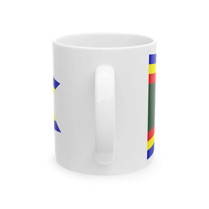 USNavyUnitCommendationPennant (United States) White Coffee Mug - Go Mug Yourself