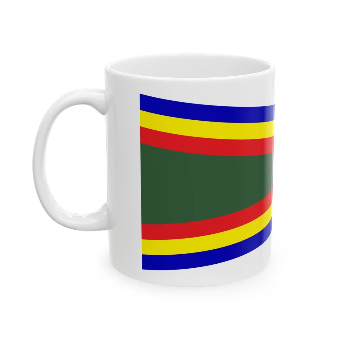 USNavyUnitCommendationPennant (United States) White Coffee Mug - Go Mug Yourself