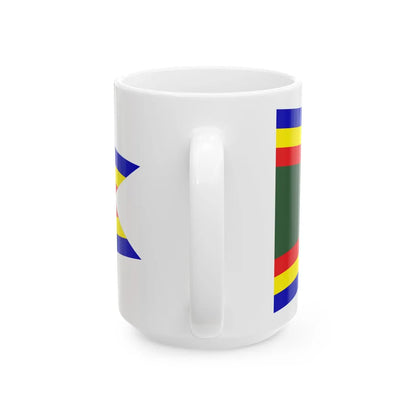 USNavyUnitCommendationPennant (United States) White Coffee Mug - Go Mug Yourself