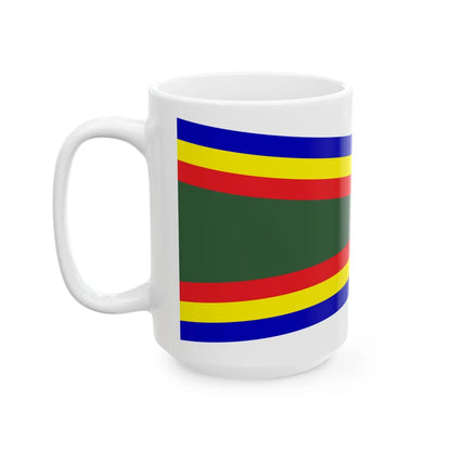USNavyUnitCommendationPennant (United States) White Coffee Mug - Go Mug Yourself