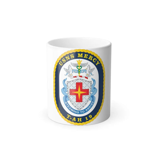 USNS Mercy T AH 19 (U.S. Navy) Color Changing Mug 11oz-11oz-Go Mug Yourself