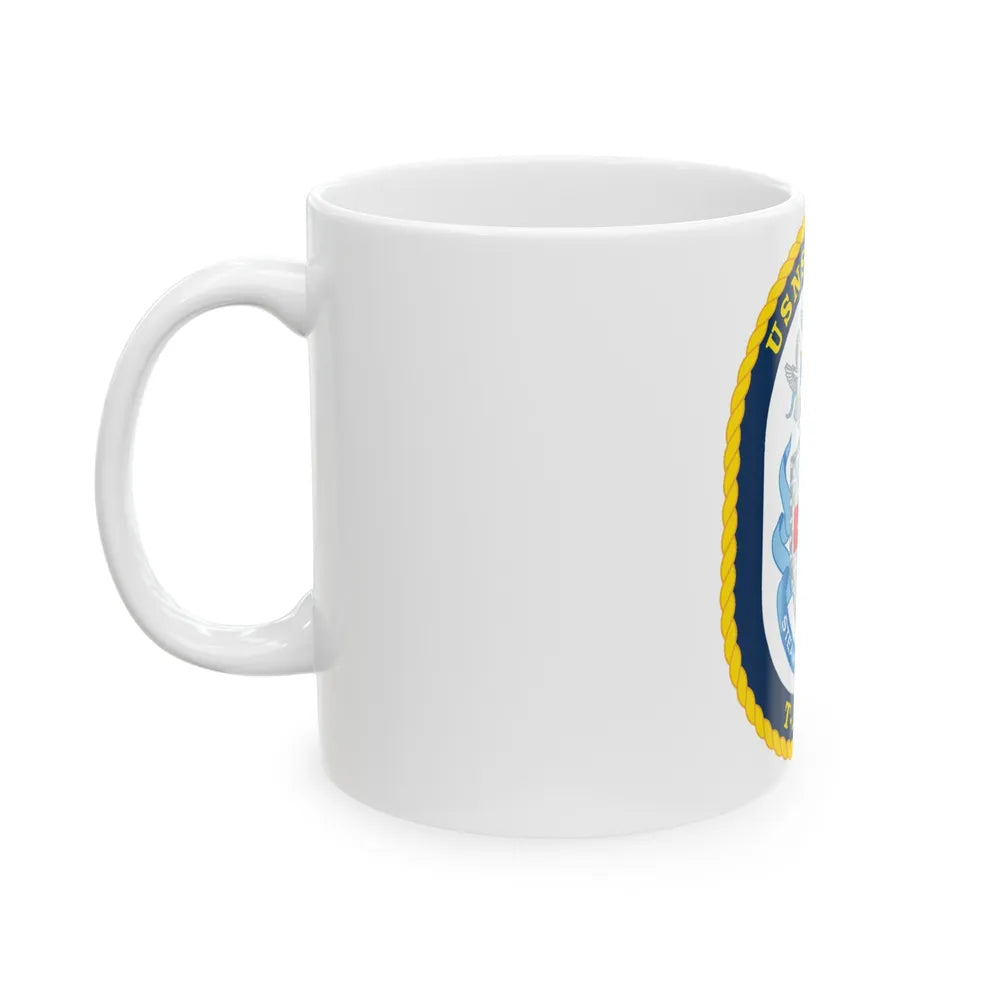 USNS Mercy T AH 19 (U.S. Navy) White Coffee Mug-Go Mug Yourself