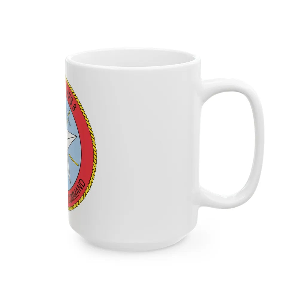 USNS Sirius T Afs 8 Military Sealift Command (U.S. Navy) White Coffee Mug-Go Mug Yourself