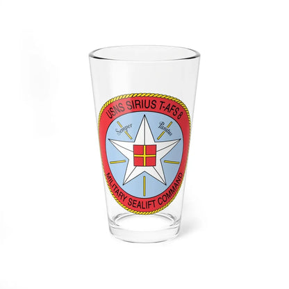 USNS Sirius T Afs 8 Military Sealift Command (U.S. Navy) Pint Glass 16oz 16oz - Go Mug Yourself