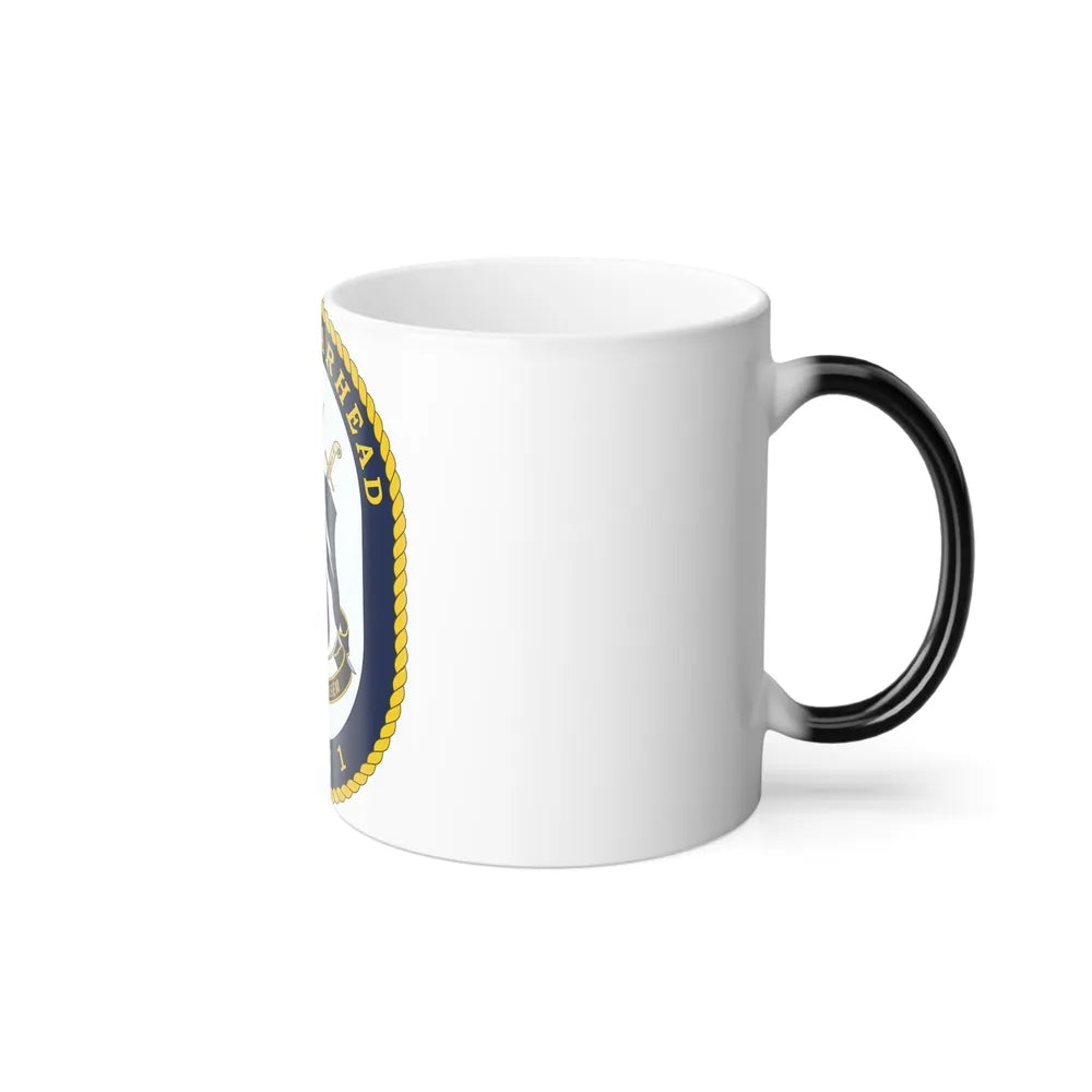 USNS Spearhead JHSV 1 (U.S. Navy) Color Changing Mug 11oz-Go Mug Yourself