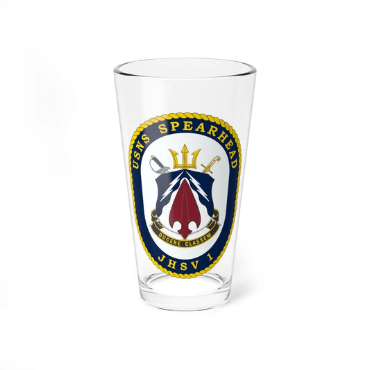 USNS Spearhead JHSV 1 (U.S. Navy) Pint Glass 16oz-16oz-Go Mug Yourself