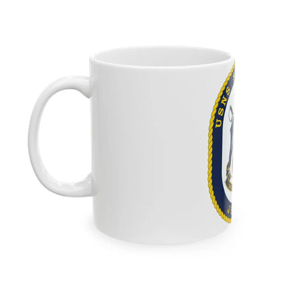 USNS Spearhead JHSV 1 (U.S. Navy) White Coffee Mug-Go Mug Yourself