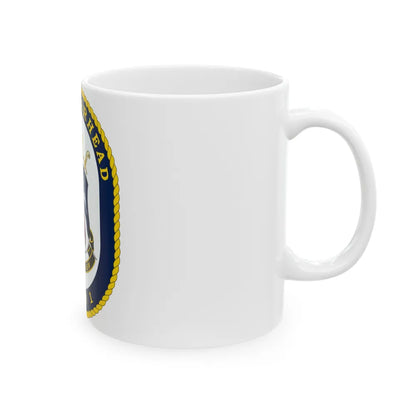 USNS Spearhead JHSV 1 (U.S. Navy) White Coffee Mug-Go Mug Yourself