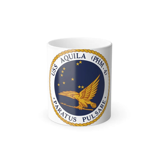 USS Aquila PHM 4 (U.S. Navy) Color Changing Mug 11oz-11oz-Go Mug Yourself