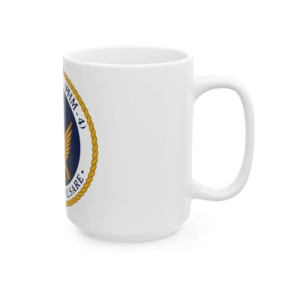 USS Aquila PHM 4 (U.S. Navy) White Coffee Mug-Go Mug Yourself