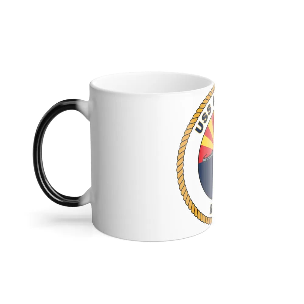 USS Arizona BB 39 (U.S. Navy) Color Changing Mug 11oz-Go Mug Yourself