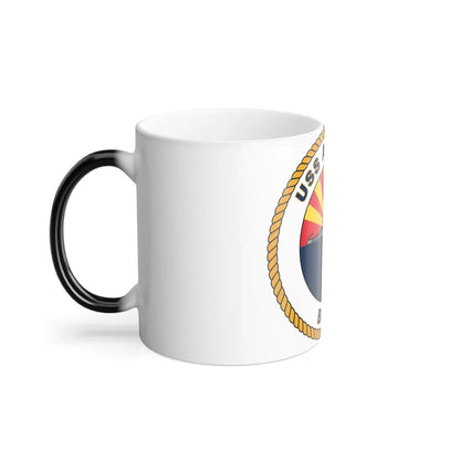 USS Arizona BB 39 (U.S. Navy) Color Changing Mug 11oz-Go Mug Yourself