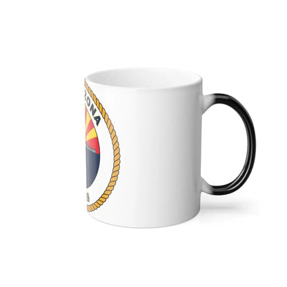 USS Arizona BB 39 (U.S. Navy) Color Changing Mug 11oz-Go Mug Yourself