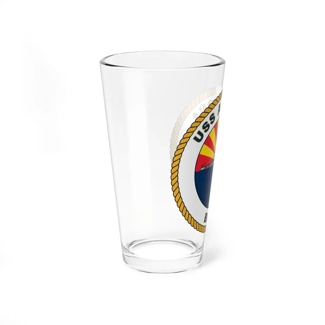 USS Arizona BB 39 (U.S. Navy) Pint Glass 16oz - Go Mug Yourself