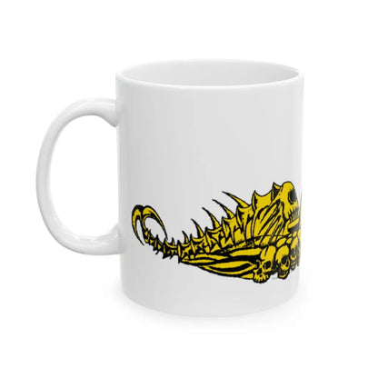 USS Ashville Bonefish (U.S. Navy) White Coffee Mug-Go Mug Yourself