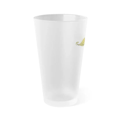 USS Ashville Bonefish (U.S. Navy) Frosted Pint Glass 16oz - Go Mug Yourself