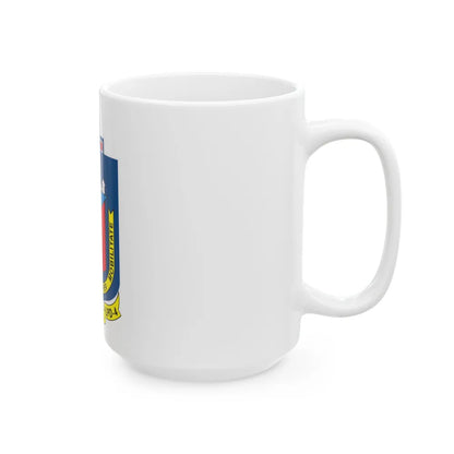 USS Austin LPD 4 Potestas Maritimas Per Mobilitate (U.S. Navy) White Coffee Mug-Go Mug Yourself