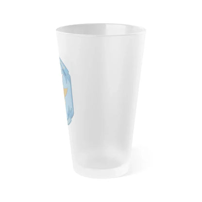 USS Blue Ridge Seventh Fleet (U.S. Navy) Frosted Pint Glass 16oz - Go Mug Yourself