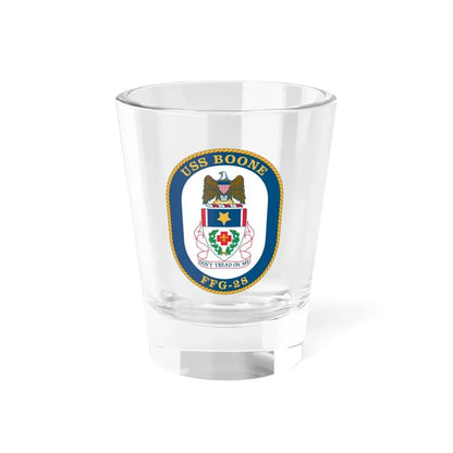 USS Boone FFG 28 (U.S. Navy) Shot Glass 1.5oz 1.5oz - Go Mug Yourself