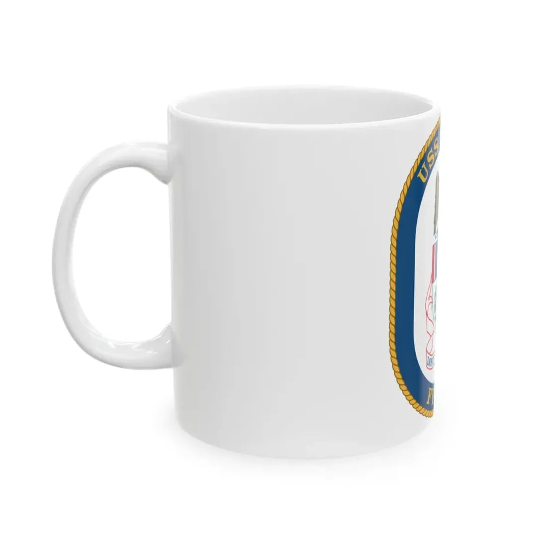USS Boone FFG 28 (U.S. Navy) White Coffee Mug - Go Mug Yourself