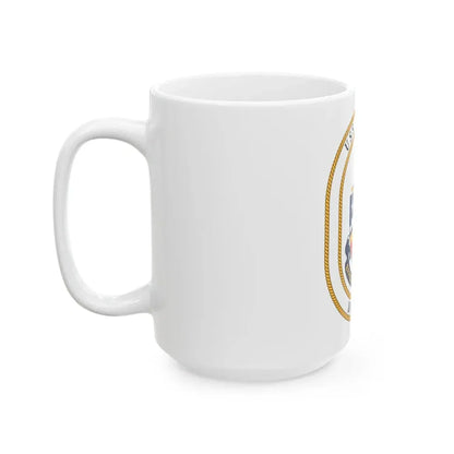 USS Briscoe DD 977 (U.S. Navy) White Coffee Mug - Go Mug Yourself