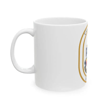 USS Briscoe DD 977 (U.S. Navy) White Coffee Mug - Go Mug Yourself