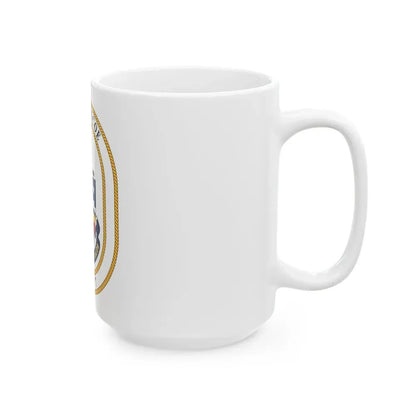 USS Briscoe DD 977 (U.S. Navy) White Coffee Mug - Go Mug Yourself