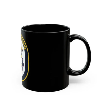 USS Cape St George CG 71 Crest (U.S. Navy) Black Coffee Mug - Go Mug Yourself
