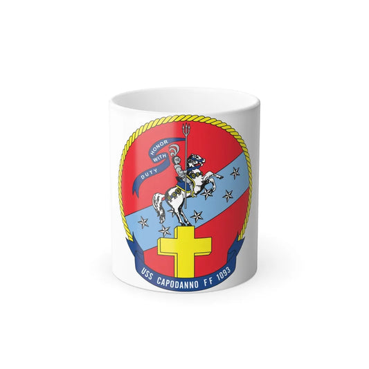 USS Capodanno FF 1093 (U.S. Navy) Color Changing Mug 11oz-11oz-Go Mug Yourself