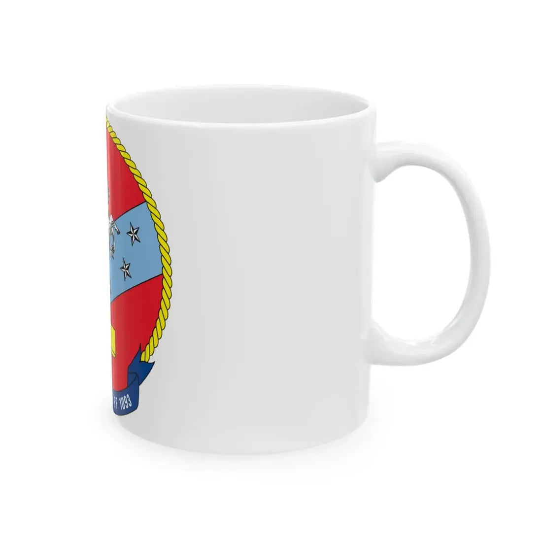 USS Capodanno FF 1093 (U.S. Navy) White Coffee Mug - Go Mug Yourself