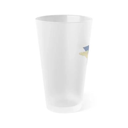 USS Carl Vinson CVN 70 CHUCKY V2 (U.S. Navy) Frosted Pint Glass 16oz - Go Mug Yourself