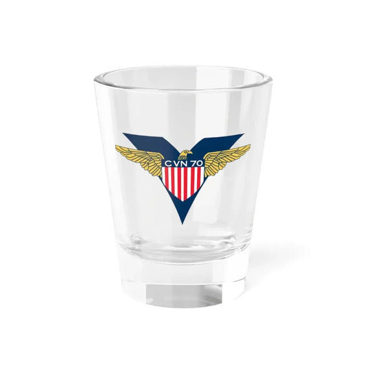 USS Carl Vinson CVN 70 CHUCKY V2 (U.S. Navy) Shot Glass 1.5oz 1.5oz - Go Mug Yourself