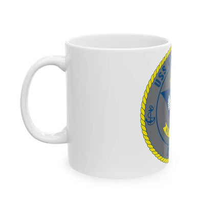 USS Carl Vinson CVN 70 (U.S. Navy) White Coffee Mug-Go Mug Yourself