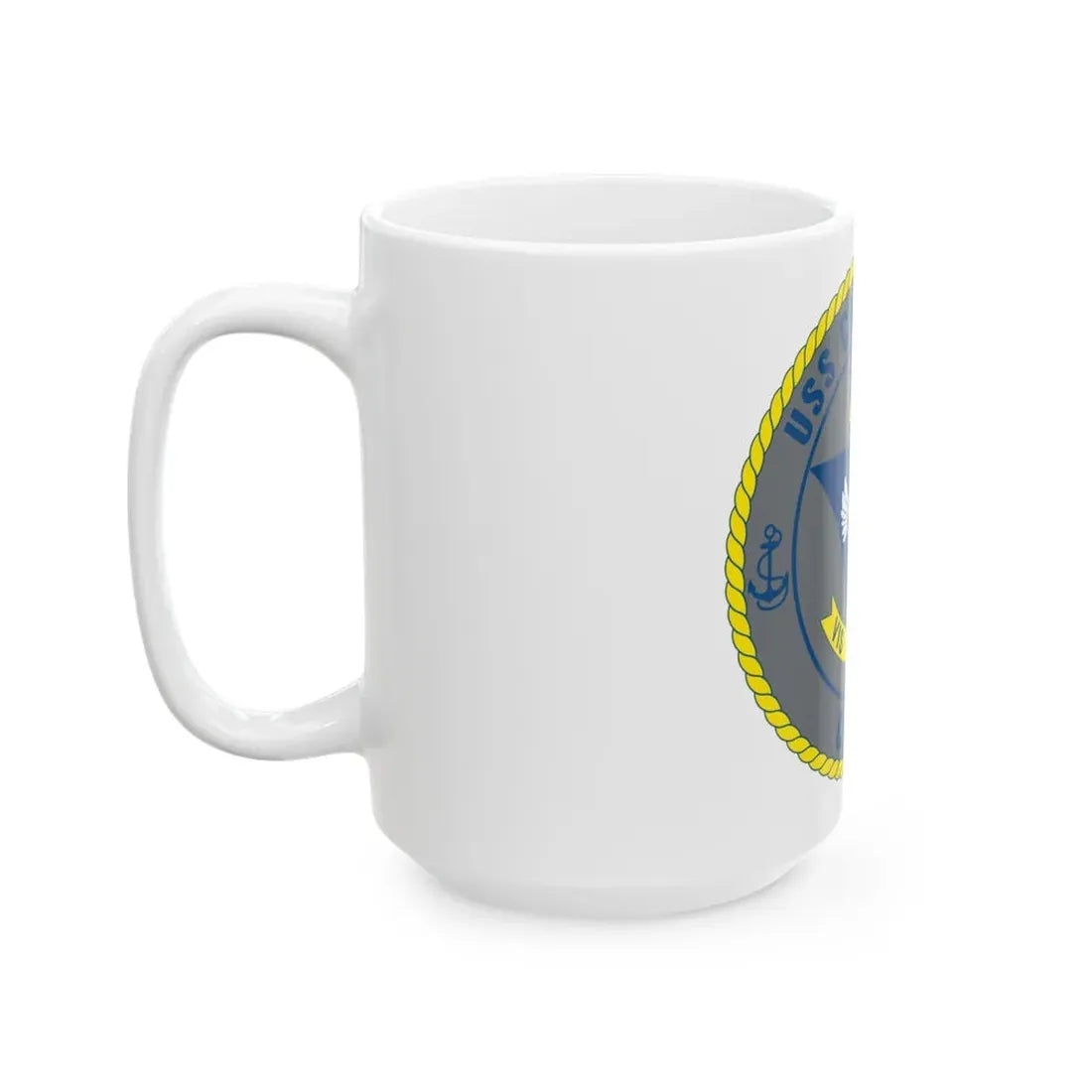 USS Carl Vinson CVN 70 (U.S. Navy) White Coffee Mug - Go Mug Yourself