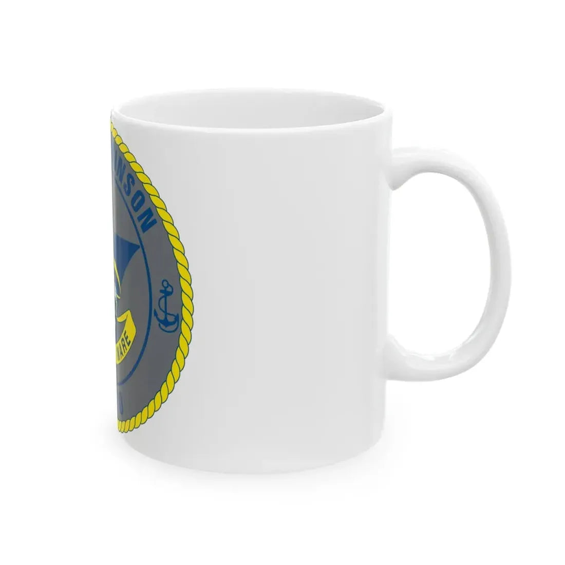 USS Carl Vinson CVN 70 (U.S. Navy) White Coffee Mug - Go Mug Yourself