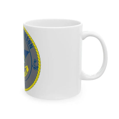 USS Carl Vinson CVN 70 (U.S. Navy) White Coffee Mug - Go Mug Yourself