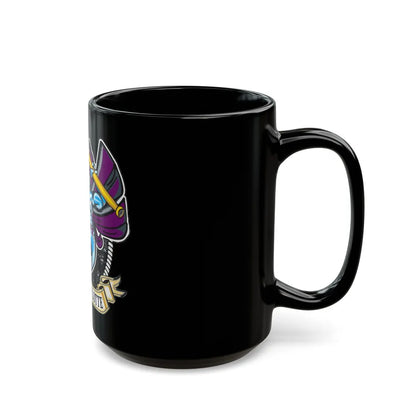 USS Charlotte SSN 766 (U.S. Navy) Black Coffee Mug-Go Mug Yourself